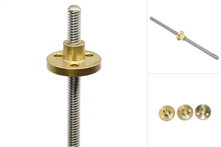 Detailed view of Best 100mm T5 Lead Screw For Z Axis