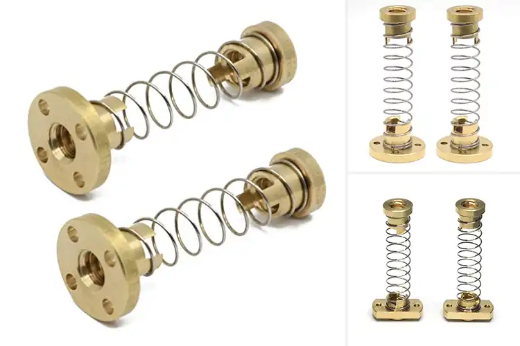 Detailed view of Best 2 Start Lead Screw For Reduced Backlash