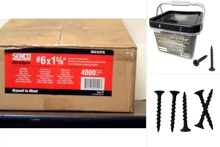 Detailed view of Best 4000 Count Drywall Screw Pack For Large Jobs