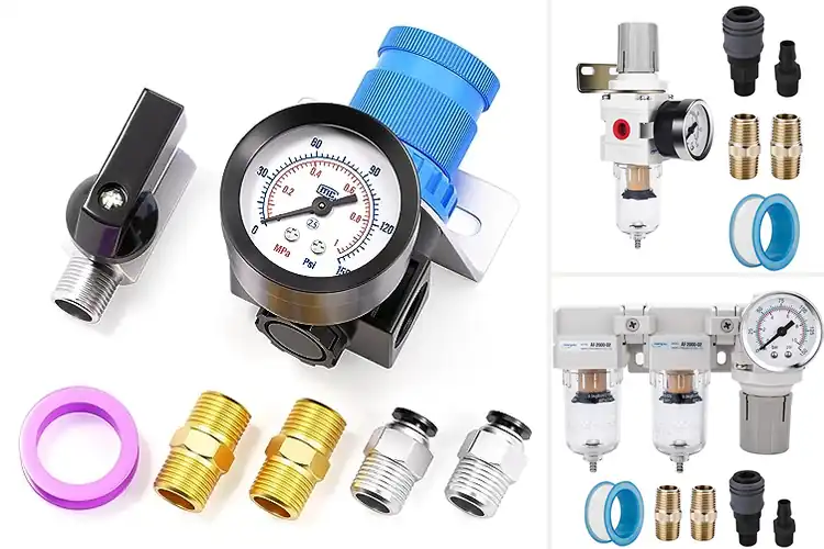 Detailed view of Best Air Line Kits With Regulators