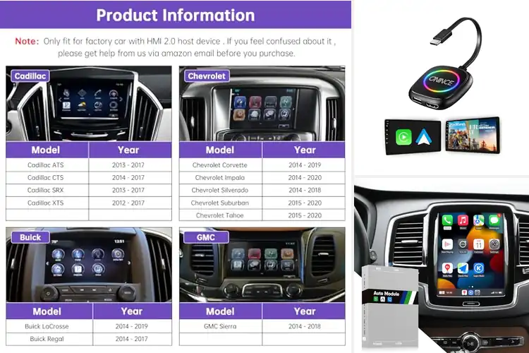 Detailed view of Best Android Auto Upgrade Modules