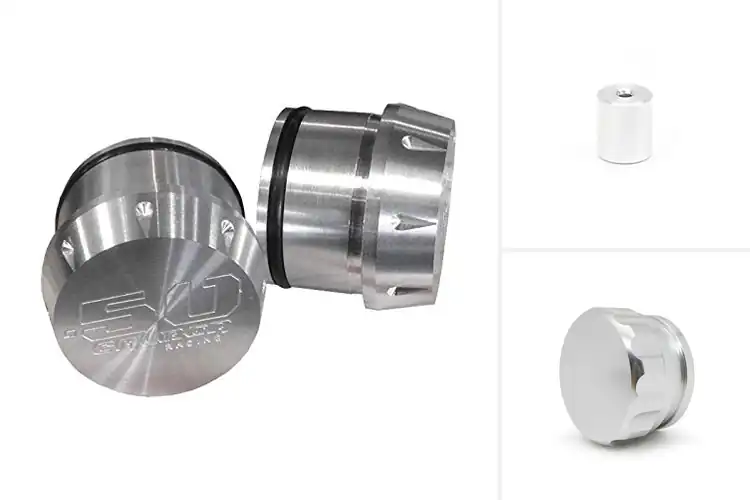 Detailed view of Best Billet Aluminum End Cap