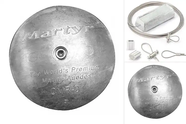 Detailed view of Best Boat Sacrificial Anodes