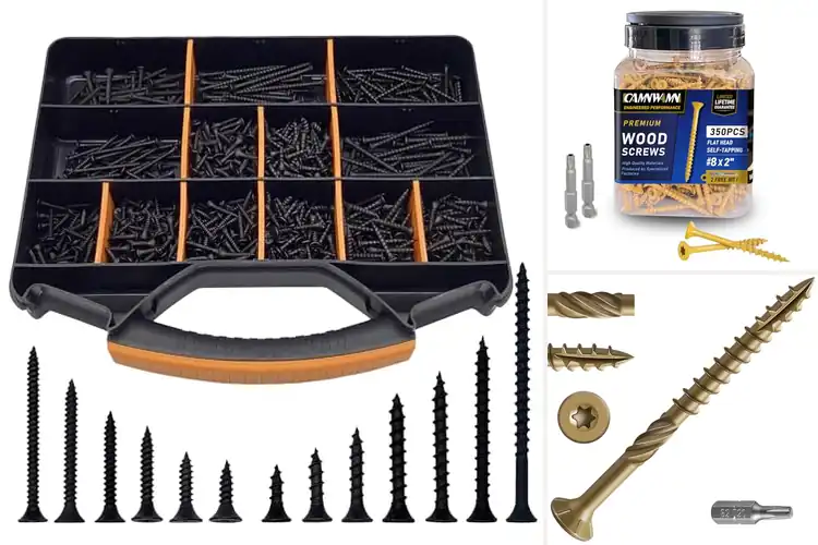 Detailed view of Best Bulk Screws: Top 10 Rust-Resistant Kits for DIY Success
