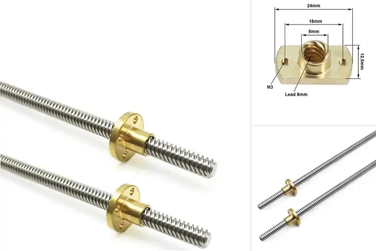 Detailed view of Best CNC Machine Lead Screws