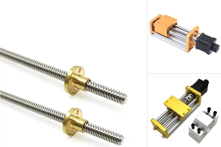 Detailed view of Best CNC Machine Z Axis Screw