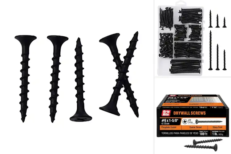 Detailed view of Best Coarse Thread Drywall Screws
