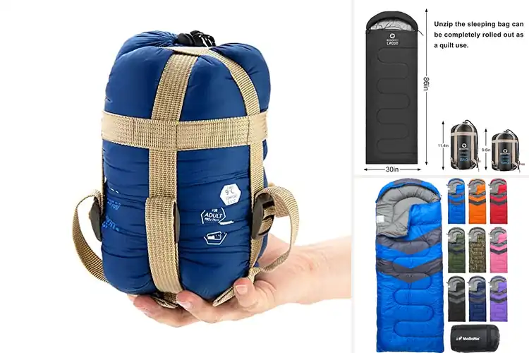 Detailed view of Best Compact Packable Sleeping Bag