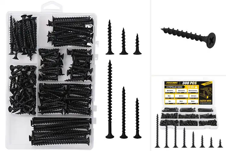 Detailed view of Best Construction Project Drywall Screws