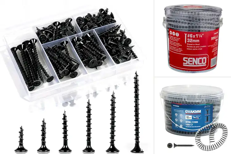 Detailed view of Best Drywall To Wood Screws For Interior Framing