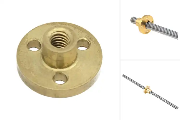 Detailed view of Best Durable T5x2 Lead Screw Nut Assembly