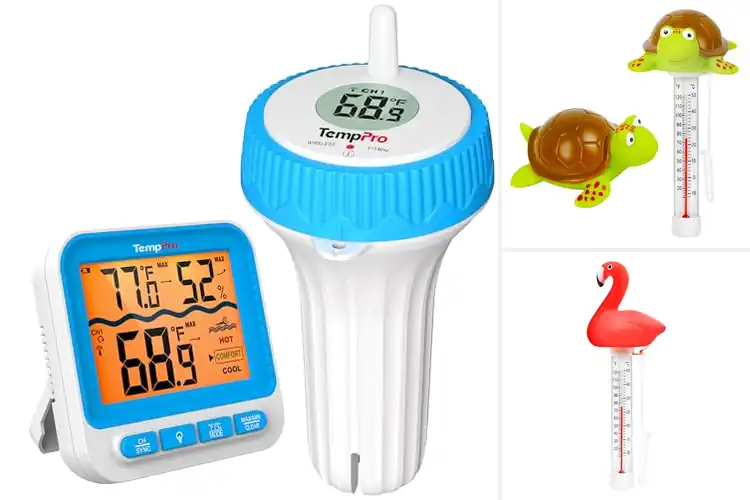 Detailed view of Best Floating Pool Thermometer