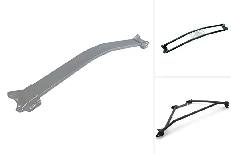Detailed view of Best Ford Mustang Strut Tower Braces
