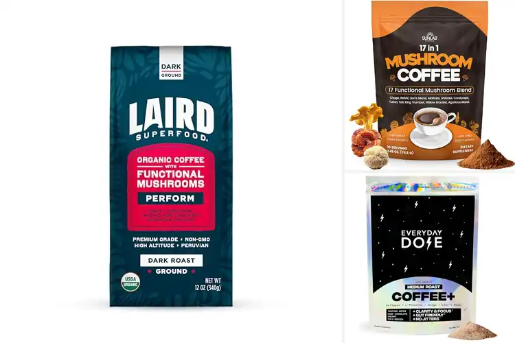 Detailed view of Best Functional Mushroom Coffee