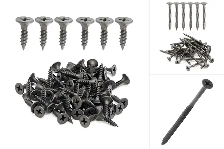 Detailed view of Best Gray Phosphate Corrosion Resistant Screws
