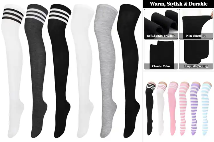 Detailed view of Best Knee High Socks