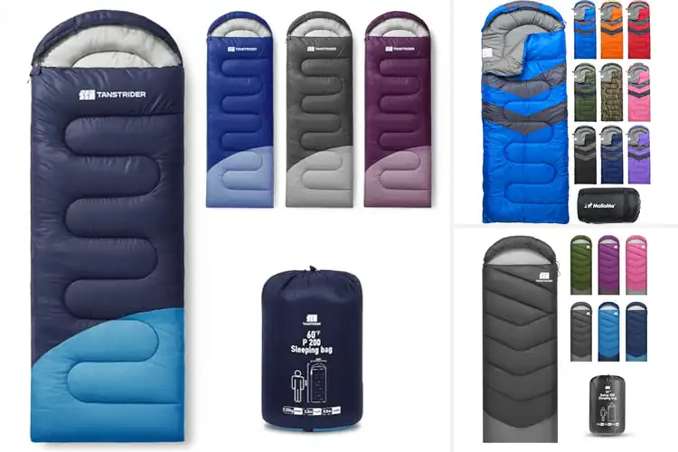 Detailed view of Best Lightweight 3 Lb Sleeping Bag