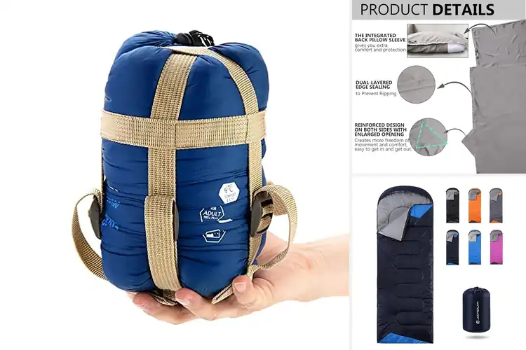 Detailed view of Best Lightweight Sleeping Bag For Travel
