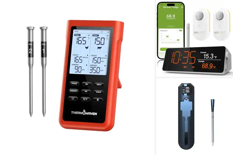 Detailed view of Best Long Distance Thermometer Connection