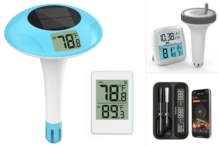 Detailed view of Best Long Range Thermometer Connection 328 Feet