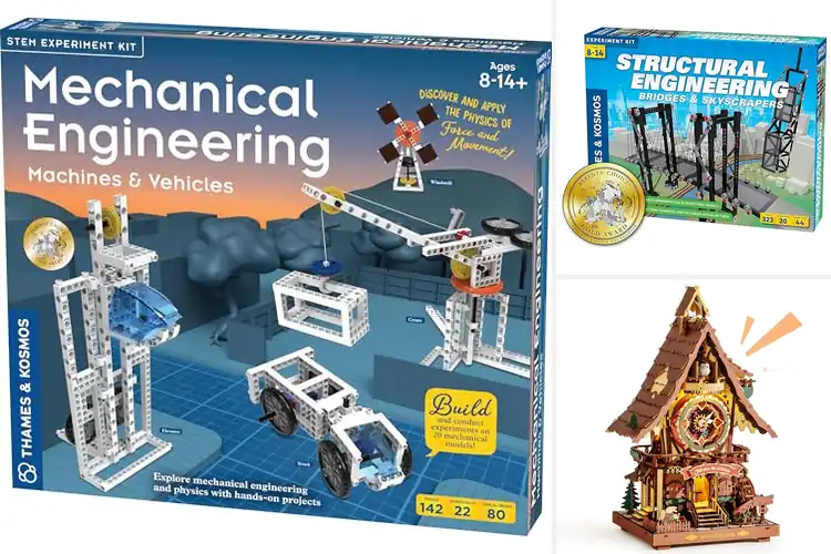Detailed view of Best Mechanical Kits: 10 Fun, Hands-On Learning Experiences