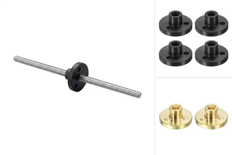 Detailed view of Best Precision Lead Screw 1mm Pitch 2 Start