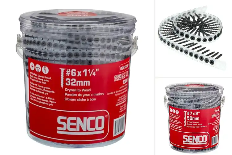 Detailed view of Best Senco Duraspin Drywall Screws
