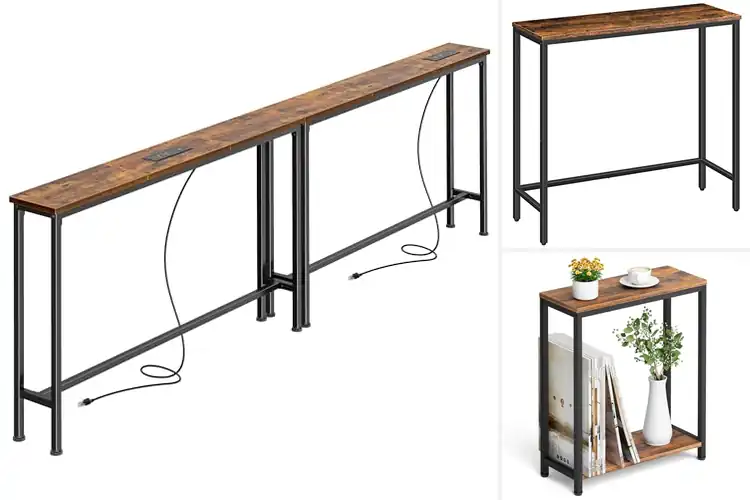 Detailed view of Best Slim Sofa Table For Living Room