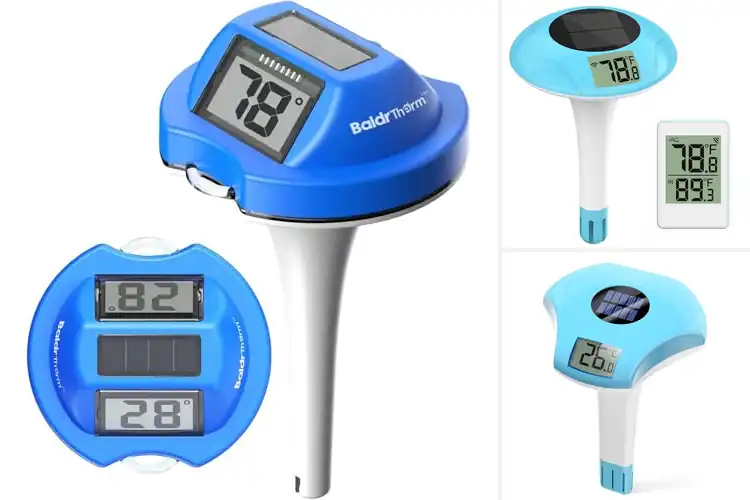 Detailed view of Best Solar Powered Pond Thermometers