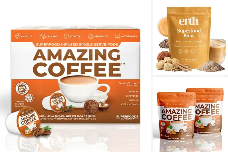 Detailed view of Best Superfood Infused Coffee