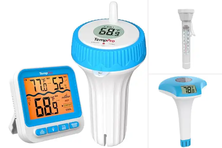Detailed view of Best Temperature Gauges for Pools
