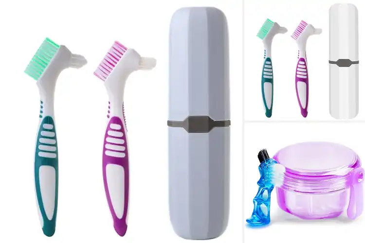 Detailed view of Best Travel Denture Brush Protectors
