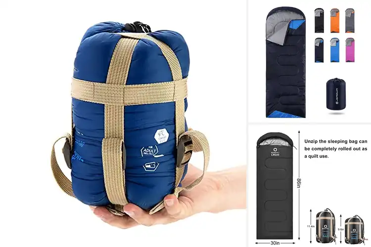 Detailed view of Best Waterproof Sleeping Bag Material