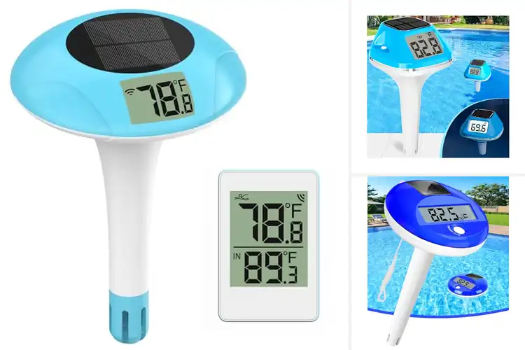 Detailed view of Best Waterproof Solar Temperature Gauges