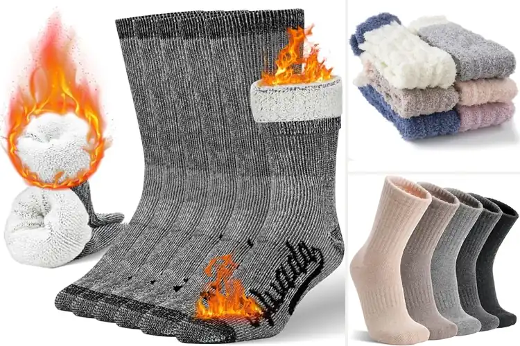 Detailed view of Best Winter Socks: Stay Cozy & Warm All Day