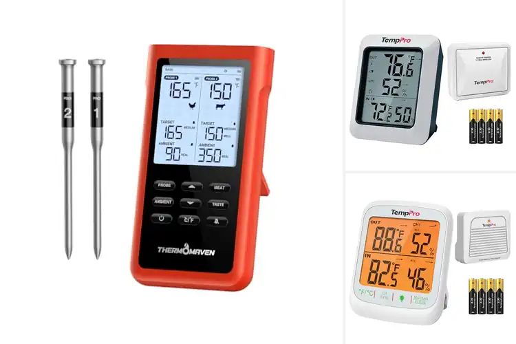 Detailed view of Best Wireless Thermometer With Long Range