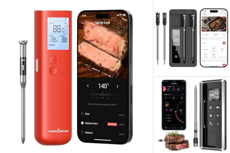 Detailed view of Best Wireless Thermometers: Simplify Cooking with Top Picks