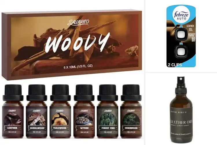 Detailed view of Best Woods And Leather Scent