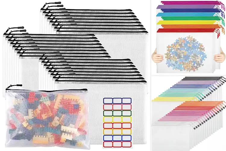 Detailed view of Best Zipper Pouches For Classroom: Top 10 Organizers